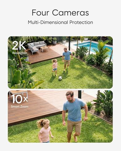 VSTARCAM 720P Outdoor Multi-Lens Camera with AI for Smart Motion Detection in Saudi Arabia