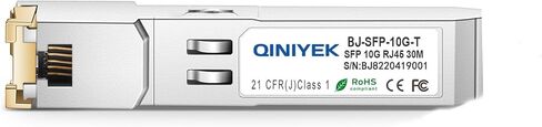 4Pack 10Gb SFP+ to RJ45 Module, 10Gbase-T Computer Networking Transceivers Compatible for Cisco,Ubiquiti, Unifi, D/TP Link, Meraki, Netgear, 10Gb SFP+ Ethernet CAT.6a/7, 30m/98.4ft in Saudi Arabia