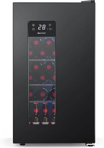 Beverage Refrigerator with Freezer, 2.6 Cu.Ft Compact Refrigerator, Reversible Door, Adjustable Thermostat, Mini Fridge for Bedroom, Office in Saudi Arabia
