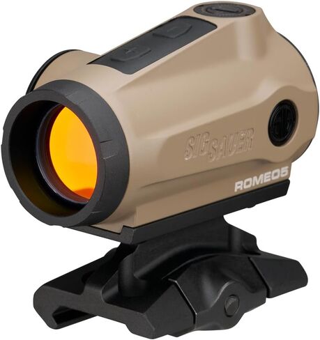 SIG SAUER Romeo5 1X20mm Tactical Hunting Shooting Durable Waterproof Fogproof Illuminated 2 MOA Red Dot Reticle Gun Sight | Picatinny Mount Included in Saudi Arabia