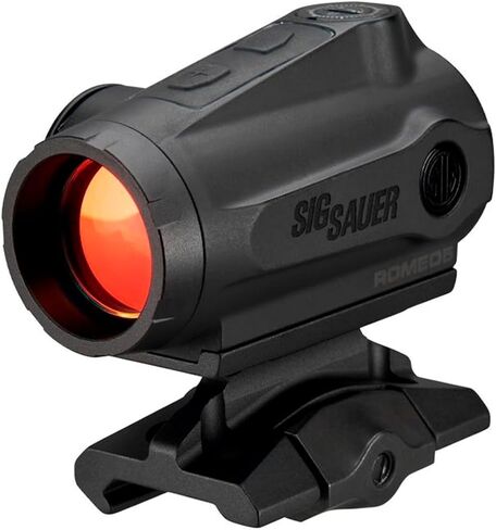 SIG SAUER Romeo5 1X20mm Tactical Hunting Shooting Durable Waterproof Fogproof Illuminated 2 MOA Red Dot Reticle Gun Sight | Picatinny Mount Included in Saudi Arabia