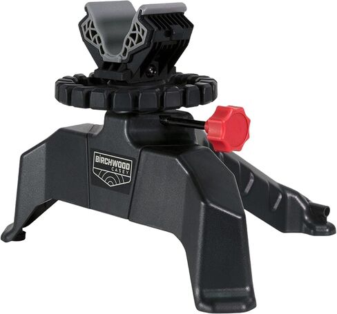 BIRCHWOOD CASEY Foxtrot Rifle & Pistol Shooting Rest - Comfortable Durable Adjustable Gun Rest with Non-Marring Material & Detachable Rear Rest - Fits Most Rifles in Saudi Arabia