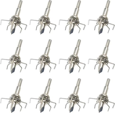 الرماية برودهيدس 12PK لعبة صغيرة الجودو والمطرقة مجموعة مختلطة 100 أو 125 سهم مجال الحبوب ممارسة دوامة تلميح لصيد الألعاب الصغيرة in Kuwait