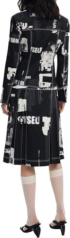Desigual womens Blazer_newspaper_bl in Saudi Arabia