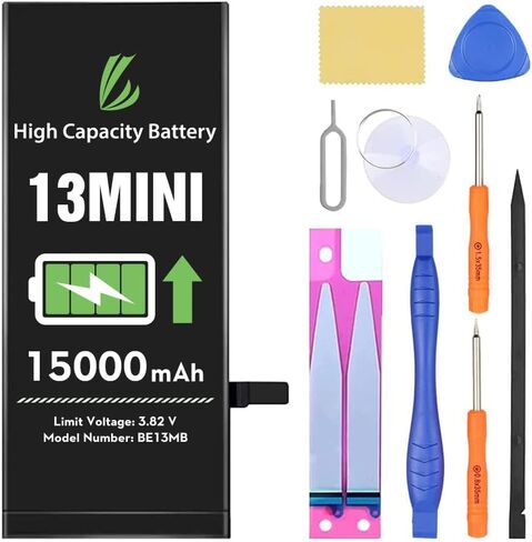 LL TRADER Battery for iPhone 11, 12000 mAh High Capacity Replacement Battery for iPhone 11 (A2111, A2223, A2221) with Full Set Repair Tool Kit 2025 New Model a1 in Saudi Arabia