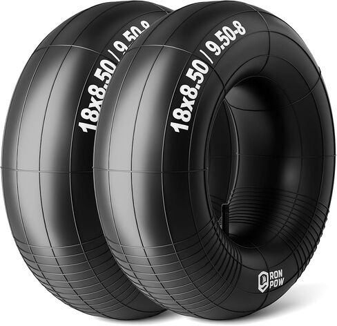 20x8.00-8 & 20x10.00-8 Lawn Mower Tire Tube, TR-13 Straight Valve Stem, Heavy-Duty 20x8x8 & 20x10x8 Inner Tube, Fits Riding Mowers, Yard Trailers, Garden Tractors, ATVs, 2 Pack in Kuwait