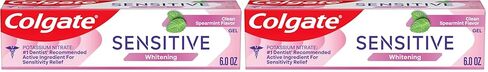 Colgate Sensitive Maximum Strength Sensitive Toothpaste, Plus Whitening and Fresh Stripe, 6 oz in Kuwait