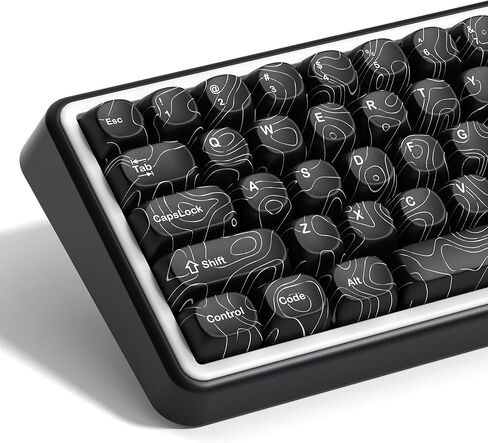 dagaladoo Matcha Green Frog Cute Keycap Set، أغطية لوحة المفاتيح المخصصة PBT 60% 75% 100%، صبغ التسامي، أغطية مفاتيح MOA للوحة المفاتيح الميكانيكية، متوافقة مع ANSI/ISO، TKL، تخطيط كامل الحجم in Kuwait