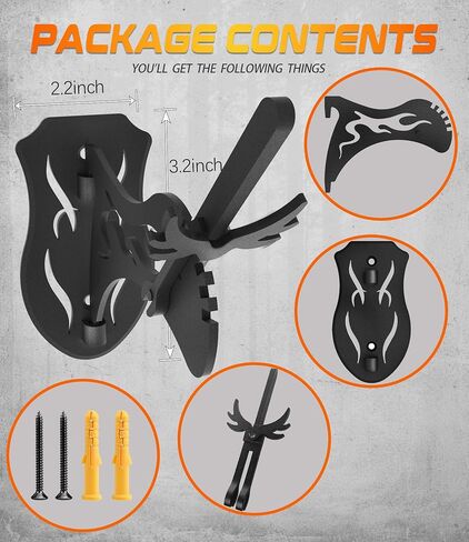 European Deer Skull Mount Hanger, Upgraded Adjustable Euro Deer Skull Mount for Hanging and Displaying Taxidermy Deer Euro Mounts & Other Skulls in Saudi Arabia