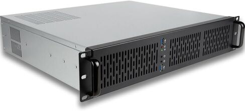 كمبيوتر هادئ مثبت على حامل (Intel 10-Core 3.3-4.9 جيجا هرتز Ultra 5 225 CPU، ذاكرة الوصول العشوائي 32 جيجابايت، 1 تيرابايت SSD، W11 Pro) - خادم مثبت على حامل 2U أو كمبيوتر سطح المكتب لمحطة العمل للمنزل أو العمل in Saudi Arabia