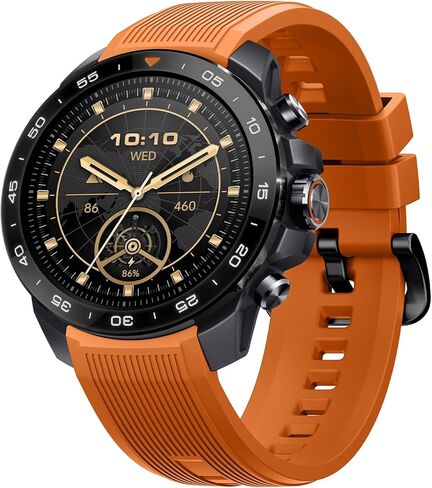 ساعة Mibro GS Explorer S Adventure GPS مع 10ATM، بطارية تدوم 20 يومًا، ساعة رياضية سيراميك AMOLED مقاس 1.32 بوصة للمشي لمسافات طويلة وتسلق الجبال والغوص الحر in Kuwait