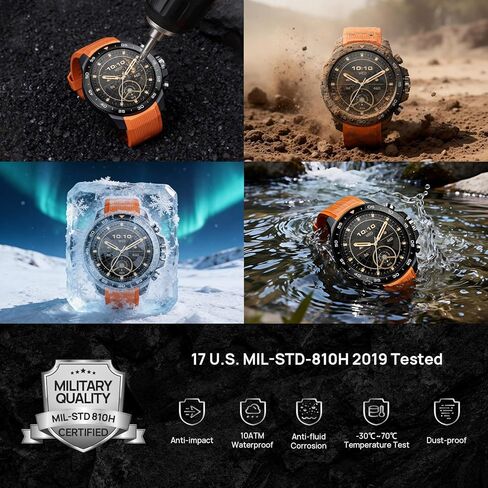 ساعة Mibro GS Explorer S Adventure GPS مع 10ATM، بطارية تدوم 20 يومًا، ساعة رياضية سيراميك AMOLED مقاس 1.32 بوصة للمشي لمسافات طويلة وتسلق الجبال والغوص الحر in Kuwait