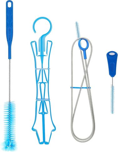 Water Bladder Cleaning Kit, Includes Tube Brushes, Small Bite Valve Brush, Big Brush, Hanger Works with All Hydration Bladders in Saudi Arabia