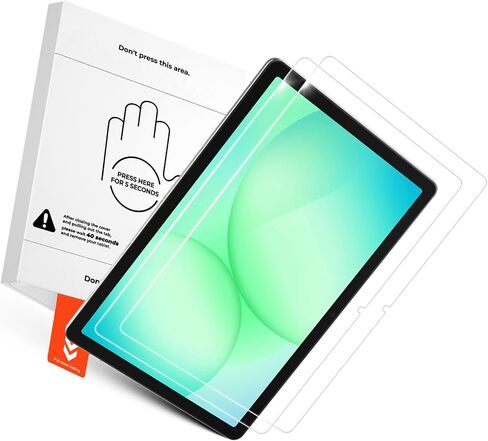KCT Tempered Glass Screen Protector Compatible with iPad A16 11th Generation (2025)/ iPad 10th Generation (2022), 9H Tempered Glass with Bubble-free Installation Tray, HD Clear, High Sensitivity in Saudi Arabia