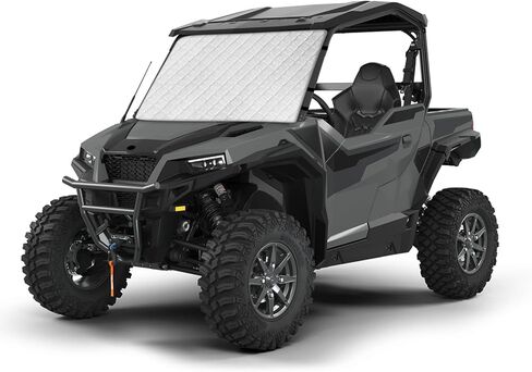 غطاء ثلجي للزجاج الأمامي 600D UTV متوافق مع Polaris Ranger XP 1000 2017-2026 (ليس RZR) وCan-Am Defender 2016-2026، واقي الزجاج الأمامي للنقل للجليد والثلج in Kuwait