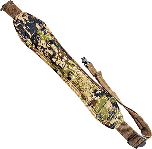 حمالة مسدس Rig'Em Right Waterfowl عالية النحاس كلاسيكية غير قابلة للانزلاق مع مسامير نحاسية وإبزيم Cinch - تتضمن مشابك معدنية عالمية للمسدس in Kuwait