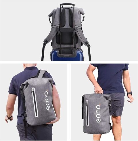 BRONZY Hiking Backpack 35L Waterproof Daypack Outdoor Sport Trekking,Camping Backpack for Men Women (Blue) in Saudi Arabia