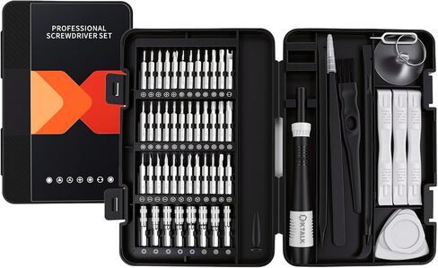 69-in-1 Multi Bit Screwdriver Set,Mini&Micro Precision Kit with Magnetic Handle,66 CR-V Security Bits,Extension Shaft,Bit Holder&Tweezer,Comes with Storage Case/Repair Tool Bag for Electronics Repair in Saudi Arabia
