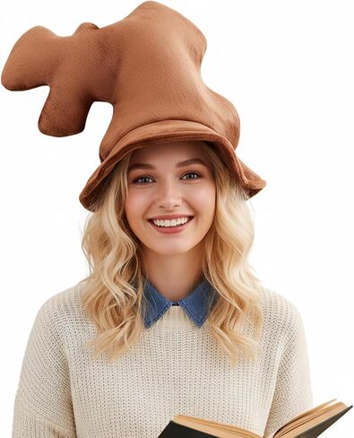 Big Top Hat for Funny Storybook Character Accessory 3D Slouchy Hat for Reading Across America Day Halloween Christmas in Saudi Arabia