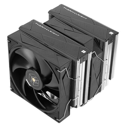 مبرد هواء وحدة المعالجة المركزية Thermalright Royal Pretor 130 Ultra White CPU، مبرد أبراج مزدوجة للكمبيوتر الشخصي، تبريد وحدة المعالجة المركزية 7 أنابيب حرارية عالية الأداء، غطاء علوي مصقول باللون الأبيض، لـ AM4/AM5، Intel lga1851/1700/1150/1151/2011 in Kuwait