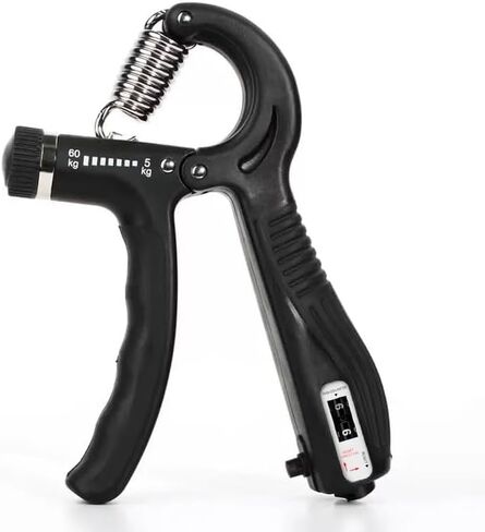 Grip Strength Trainer - Adjustable Resistance 11-132lbs/5-60kg Hand Gripper & Forearm Strengthener Device with Smart Counter for Sports & Rehab in Saudi Arabia