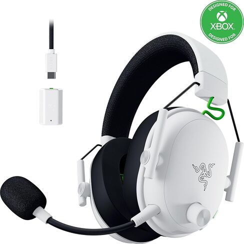 Razer BlackShark V3 Wireless Gaming Headset for PS5: 50mm Drivers - Super Wideband Mic - 2.4 GHz, Bluetooth - Works with PC, Mac, Nintendo Switch, Smartphone - Long Battery Life - Black in Saudi Arabia