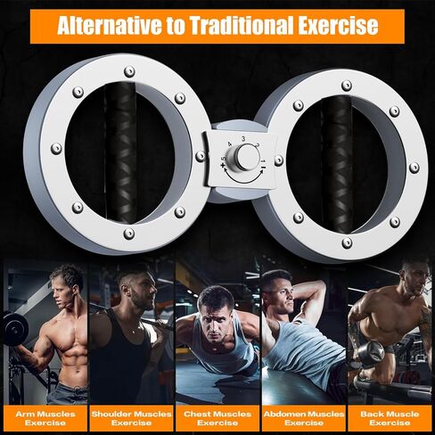 Burn Machine - Spinning Rotator Burn Machine with 12LB Adjustable Resistance,Forearm Strengthener Trainer 360 Degree Rotating Arm Workout Exercise Equipment for Men&Women in Saudi Arabia