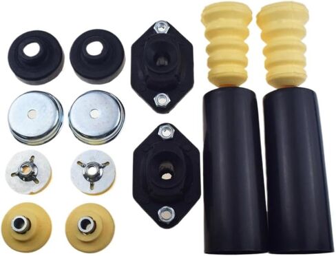 Rear Shock Upper And Lower Mounts Grommets Bumper Stop Kit Compatible With E90 E92 E93 E82 E87 E88 128i 325xi 328xi 328i 335i 323i 335i(Kit 003) in Saudi Arabia
