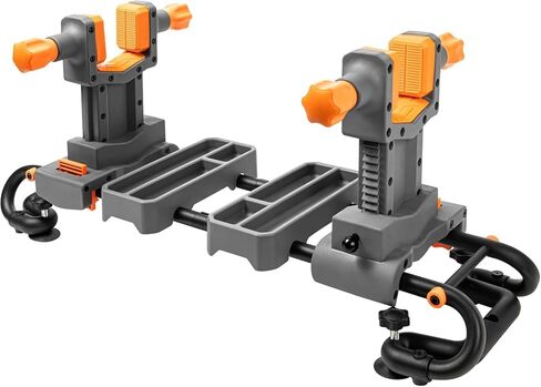 GLORYFIRE Adjustable Gun Holder - Professional Gunsmithing Tools | Sight, and Maintenance with Jagged Base Stability and Non-Marring Rubber Contact Pads, Gun Accessories for Gun Cleaning in Saudi Arabia