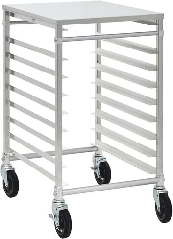 HUBERT 9-Pan Bun Pan Rack with Top - 20 1/2" L x 26" W x 34" H in Saudi Arabia
