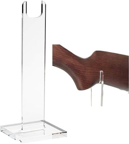 حامل عرض البندقية، حامل عرض Clear Gun، وحدات فردية لعرض البنادق والبنادق القابلة للتحصيل ذات الزوايا أو المستقيمة. اطلب اثنين، واحدة لكل جانب، اختر من بين خيارات المقاسات المتعددة. (6 بوصة) in Kuwait