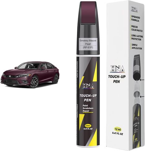 XNA Platinum White Pearl(NH-883P) لطلاء Honda Touch Up، مزيل خدوش السيارة لإصلاح الشقوق والرقائق، طقم إصلاح خدوش السيارة 2 في 1 سريع وسهل الإصلاح مع مطابقة الألوان تمامًا in Kuwait