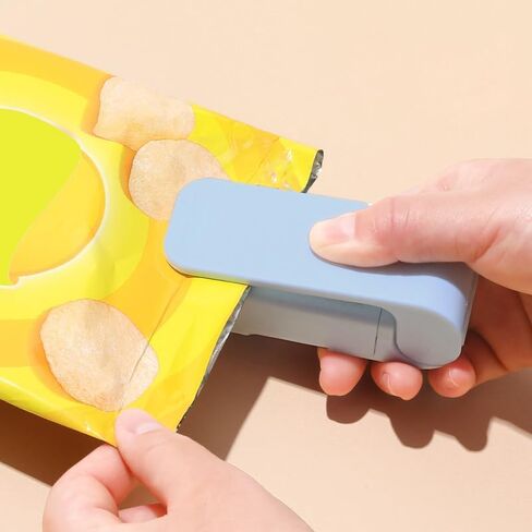 Mini Bag Sealer Heat Seal,Portable Heat Sealer Machine for Chip Bags, Plastic Bags, Snack Bag(Pink) in Saudi Arabia