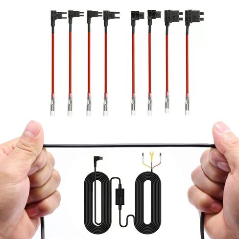 مجموعة أسلاك صلبة obd لكاميرا داش. مجموعة كابلات الطاقة وكاميرا لوحة العدادات USB إلى مجموعة أسلاك صلبة من النوع C. مراقب وقوف السيارات/كاميرا داش in Kuwait