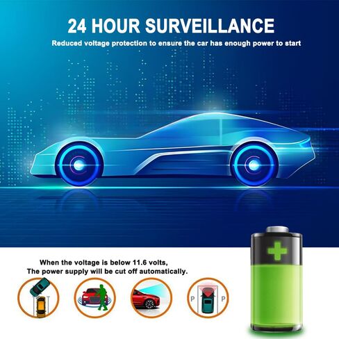 مجموعة أسلاك صلبة obd لكاميرا داش. مجموعة كابلات الطاقة وكاميرا لوحة العدادات USB إلى مجموعة أسلاك صلبة من النوع C. مراقب وقوف السيارات/كاميرا داش in Kuwait