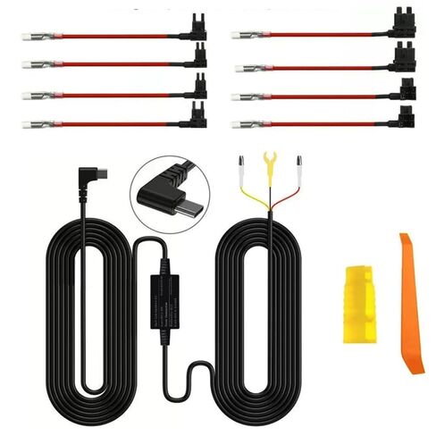 مجموعة أسلاك صلبة obd لكاميرا داش. مجموعة كابلات الطاقة وكاميرا لوحة العدادات USB إلى مجموعة أسلاك صلبة من النوع C. مراقب وقوف السيارات/كاميرا داش in Kuwait