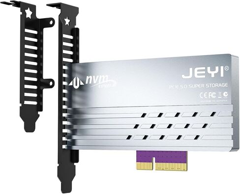 محول JEYI PCIe 5.0 X16 إلى Quad NVMe M.2 (بزاوية 45 درجة) PCIe إلى بطاقة توسيع NVMe، متوافق مع الإصدارات السابقة مع PCIe 4.0/3.0، يتطلب تشعب PCIe، ويدعم 4 × M.2 2280 SSDs لبطاقة NVMe RAID in Kuwait