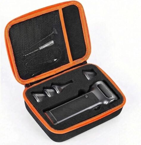 YouKnow Travel Case Compatible with WOLFBOX MF50 Compressed Air Duster - Custom Foam Organizer for Blower Tool & Accessories (Only Case) (Black) in Kuwait