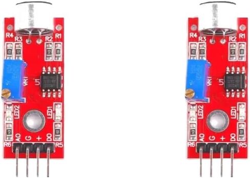 وحدة كشف الصوت 1-10 قطع KY-037 DC 4-6V LM393 ميكروفون متوافق مع AVR PIC (أخضر) in Kuwait