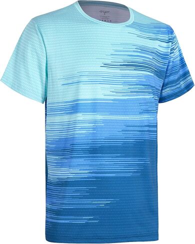Mens Workout T-Shirts Quick Dry Moisture Wicking Athletic Performance Shirts Short Sleeve Gym Running Tennis Tee Tops in Saudi Arabia