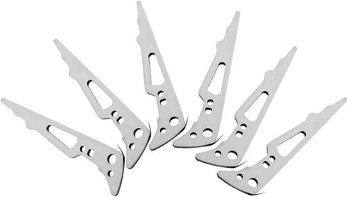 New Archery Products Killzone Replacement Blades for Killzone 2 Blade Rear-Deploying Mechanical Bow Hunting Arrow Broadheads - 6 Pack in Saudi Arabia