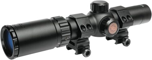 TRUGLO Tru-Brite 30 Series 3-9x42mm Tactical Hunting Shooting Durable Waterproof Fogproof Shock Resistant 30mm Aluminum Tube Dual-Color Illuminated Reticle Riflescope with Mount Included in Saudi Arabia