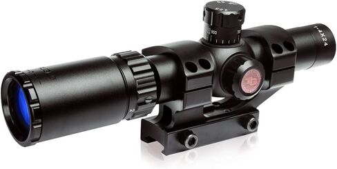 TRUGLO Tru-Brite 30 Series 3-9x42mm Tactical Hunting Shooting Durable Waterproof Fogproof Shock Resistant 30mm Aluminum Tube Dual-Color Illuminated Reticle Riflescope with Mount Included in Saudi Arabia