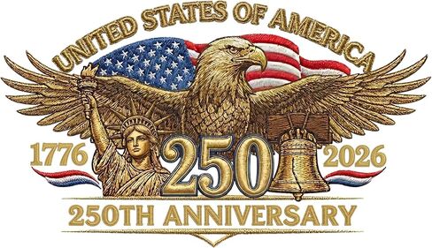 ملصقات لاصقة للذكرى السنوية الـ 250 لأمريكا - قطعتان مقاس 4.72 × 8.27 بوصة ملصقات فينيل وطنية للولايات المتحدة الأمريكية للاحتفال بالاستقلال، وديكور النوافذ والخارجية in Kuwait