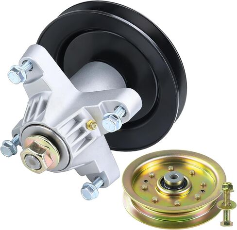 2 حزمة مجموعة المغزل 918-04456B مع بكرة المهمل 756-04129B تحل محل مجموعة المغزل 918-04456 618-04456 MTD 918-04456 918 04456 618-04456 المغزل لجرارات Cub Cadet LT1042 in Kuwait