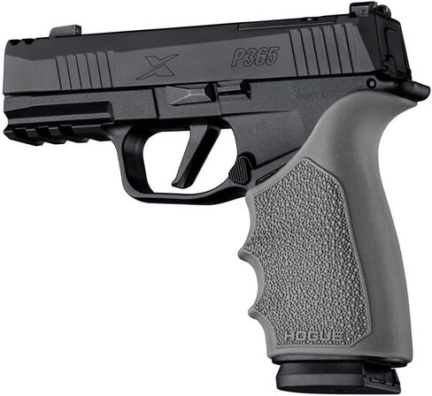 Hogue HandAll Beavertail Rubber Grip Sleeve for SIG SAUER P365-XMACRO, OD Green - 18521 in Saudi Arabia