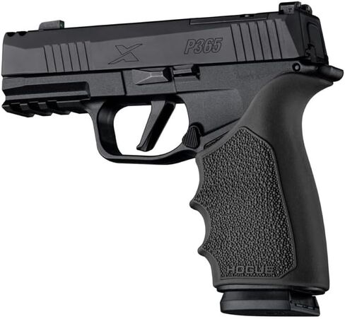 Hogue HandAll Beavertail Rubber Grip Sleeve for SIG SAUER P365-XMACRO, OD Green - 18521 in Saudi Arabia