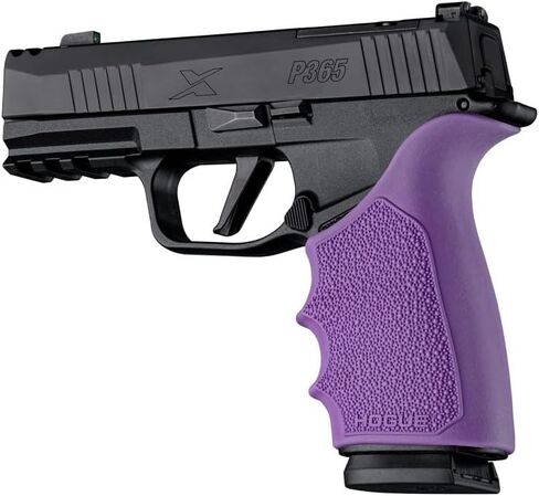 Hogue HandAll Beavertail Rubber Grip Sleeve for SIG SAUER P365-XMACRO, OD Green - 18521 in Saudi Arabia