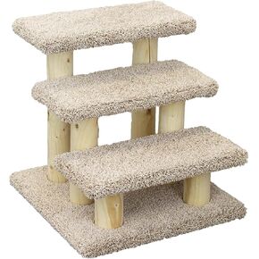 Maykoosh Boldly Bohemian Triple Cat Perch - Multi-Level, 28" L x 23" W x 36.5" H, Green, for All Breed Sizes, Ideal for Climbing, Scratching, Cuddling, Jumping Gray/20 W x 20" D x 32" H in Saudi Arabia