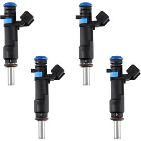 Set of 2 Fuel Injectors Compatible with Chevrolet Tahoe, Blazer, Caprice & GMC Yukon, C1500 & Buick Roadmaster & Cadillac Brougham & Isuzu NPR & Oldsmobile, Replace# 17111864 17112494 in Saudi Arabia